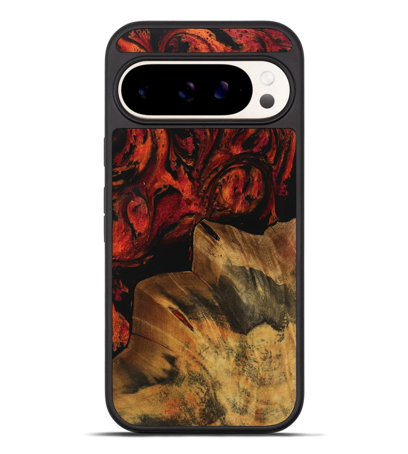 Pixel 9 Pro XL Wood Phone Case - Jiri (Red, 738186)