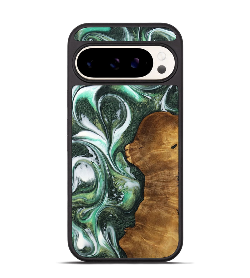 Pixel 9 Wood Phone Case - Torey (Green, 738190)