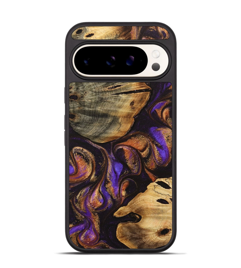 Pixel 9 Wood Phone Case - Chander (Purple, 738193)