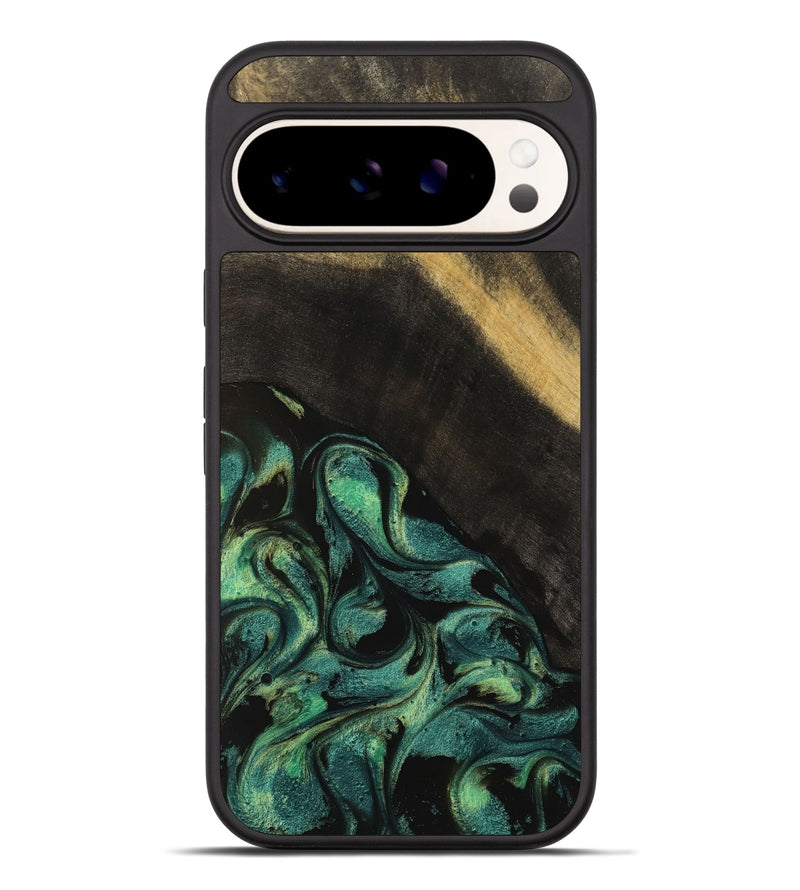 Pixel 9 Pro XL Wood Phone Case - Louanna (Green, 738220)