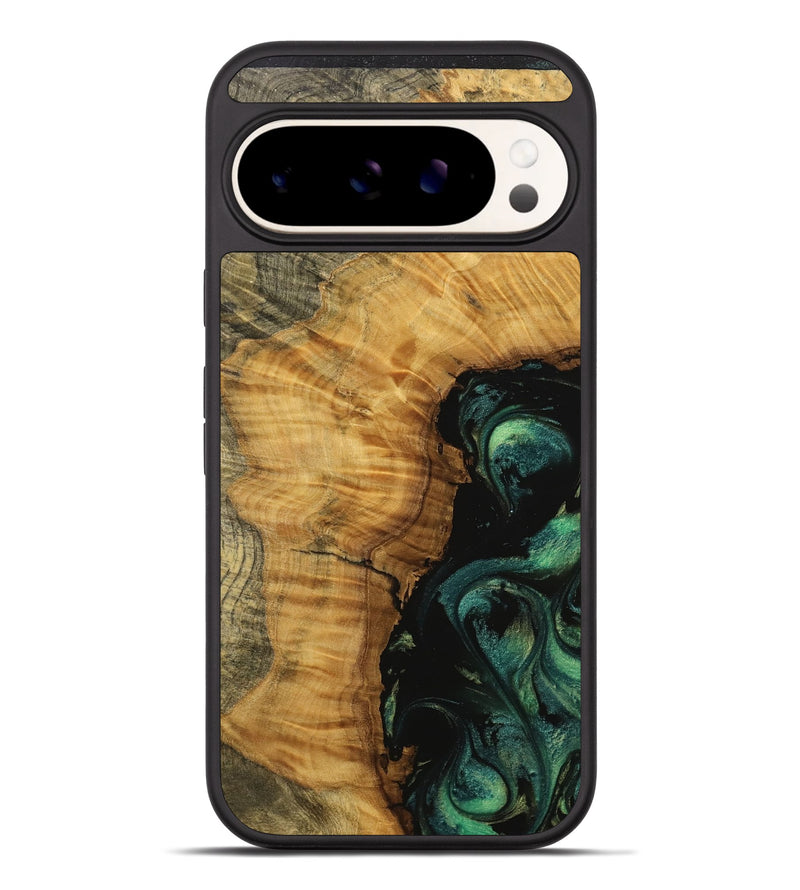 Pixel 9 Pro XL Wood Phone Case - Roby (Green, 738229)