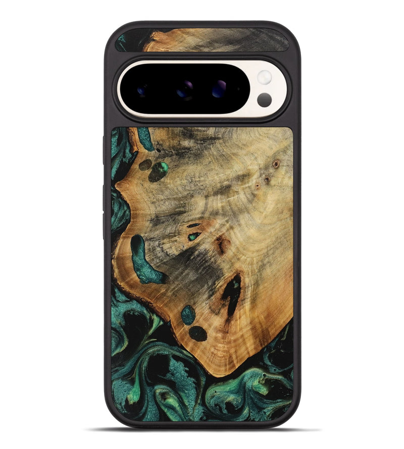 Pixel 9 Pro XL Wood Phone Case - Keon (Green, 738326)