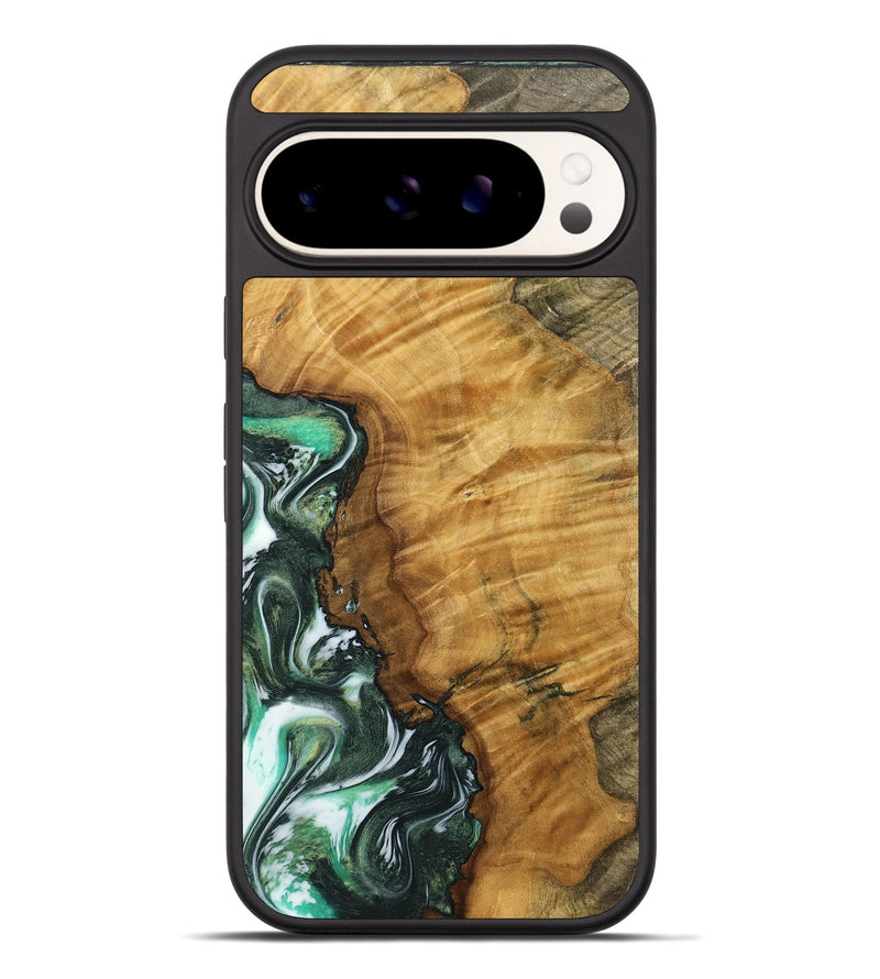 Pixel 9 Pro XL Wood Phone Case - Sueanne (Green, 738337)