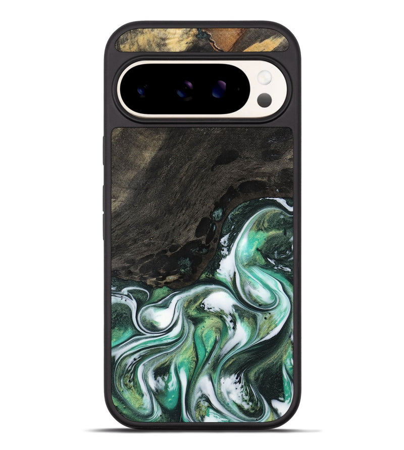 Pixel 9 Pro XL Wood Phone Case - Ruel (Green, 738338)