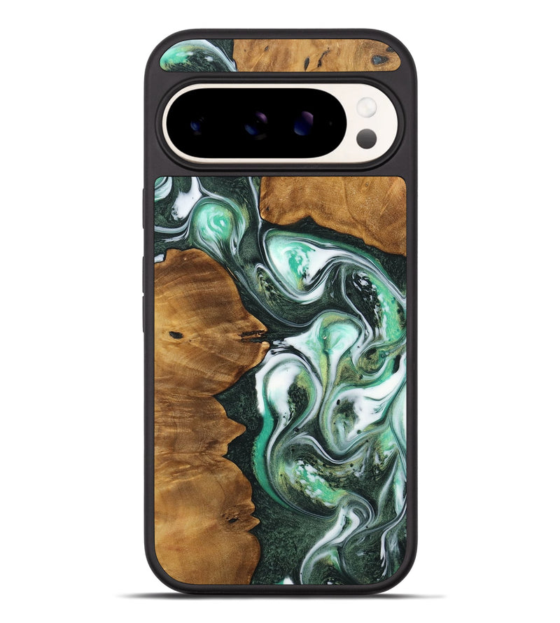 Pixel 9 Pro XL Wood Phone Case - Lawyer (Green, 738339)