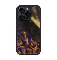 iPhone 16 Pro Wood Phone Case - Quoc (Purple, 738340)