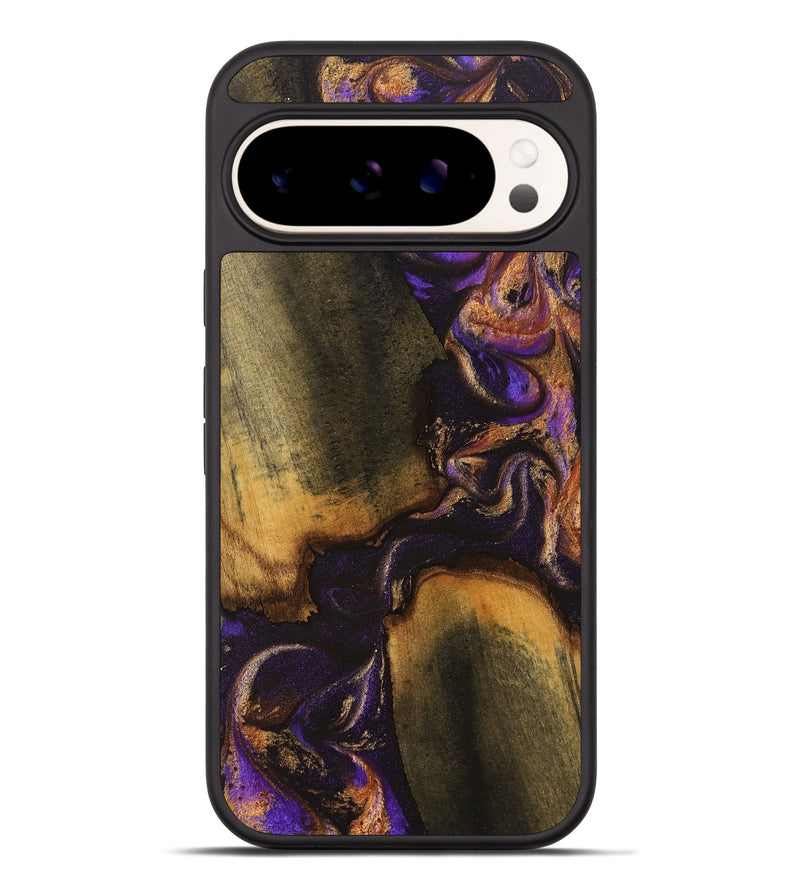 Pixel 9 Pro XL Wood Phone Case - Frannie (Purple, 738343)