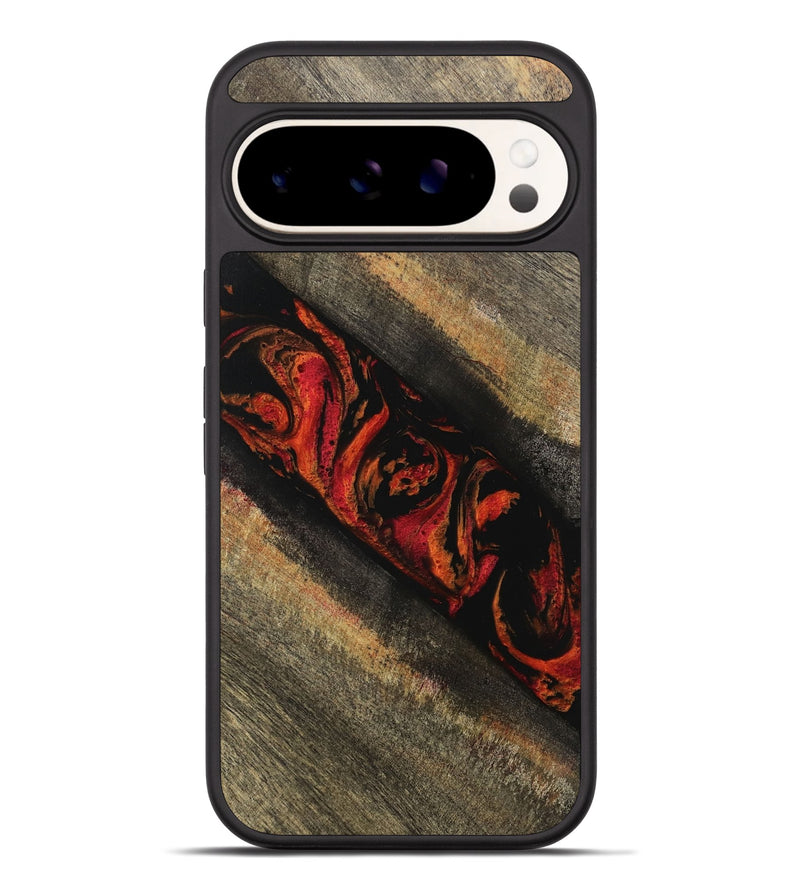 Pixel 9 Pro XL Wood Phone Case - Hillery (Red, 738353)