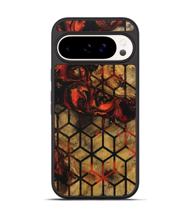 Pixel 9 Wood Phone Case - Nabil (Pattern, 738356)