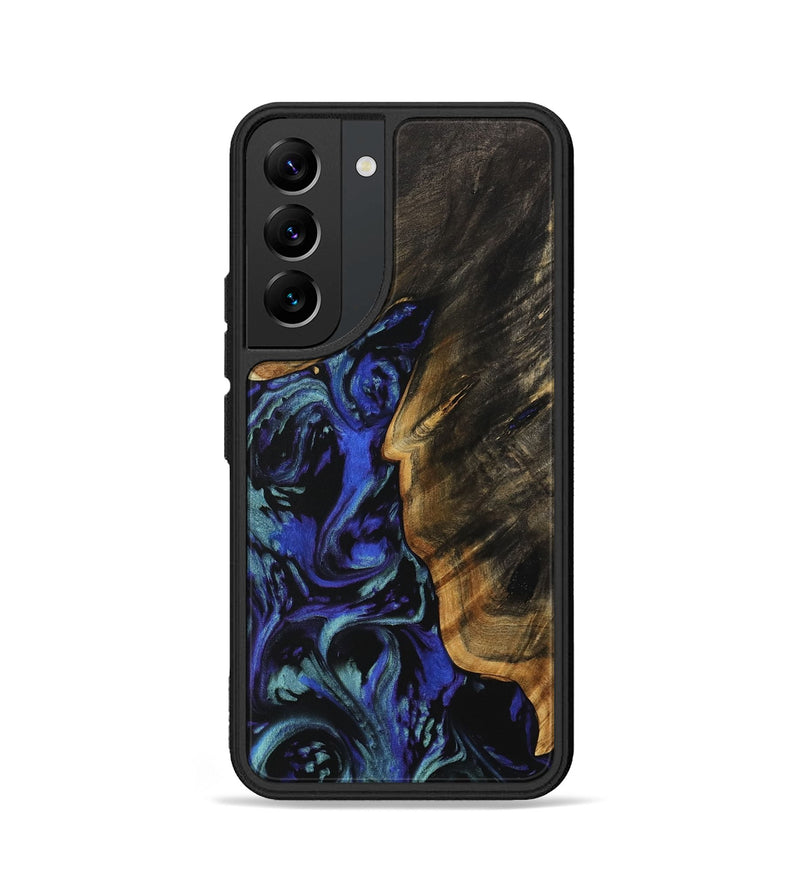 Galaxy S22 Wood Phone Case - Buell (Blue, 738365)