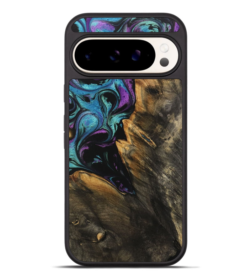 Pixel 9 Pro XL Wood Phone Case - Justyn (Purple, 738373)