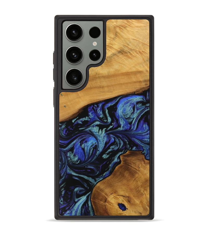 Galaxy S23 Ultra Wood Phone Case - Arnie (Blue, 738386)