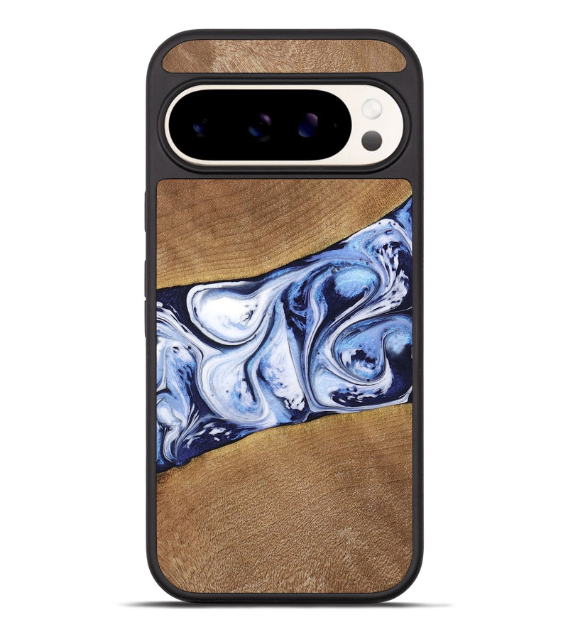 Pixel 9 Pro XL Wood Phone Case - Luisa (Blue, 738426)