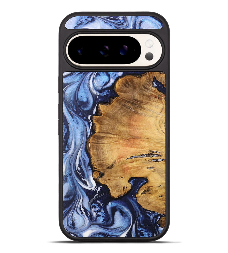 Pixel 9 Pro XL Wood Phone Case - Maddi (Blue, 738431)