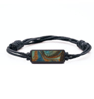 Classic ResinArt Bracelet - Noelle (Teal & Gold, 738509)