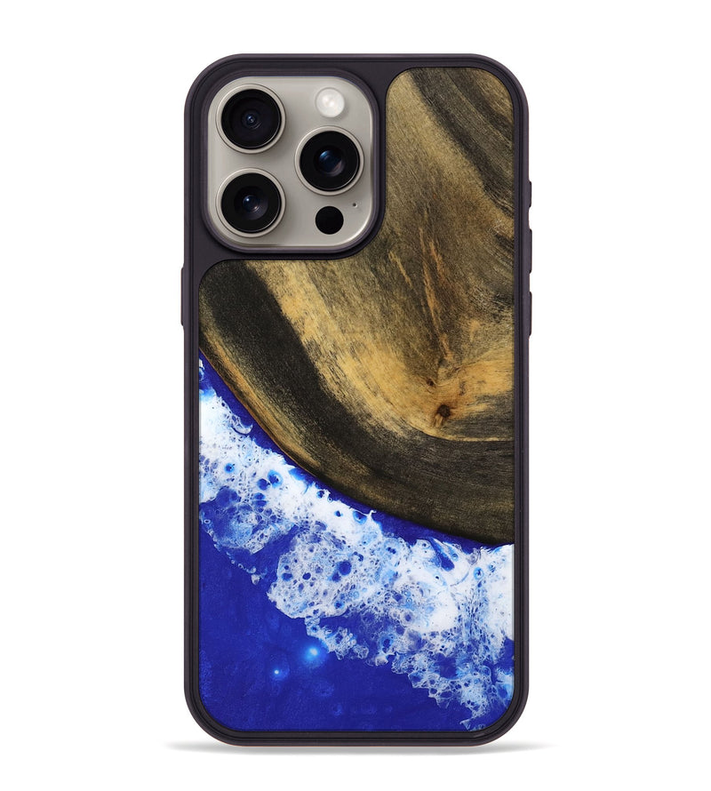 iPhone 15 Pro Max Wood Phone Case - Brittni (Coastal, 738595)