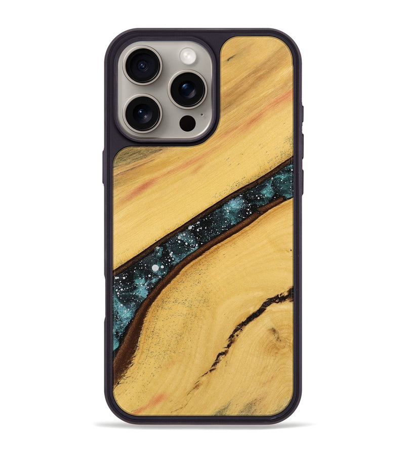 iPhone 16 Pro Max Wood Phone Case - Carmina (Cosmos, 738695)