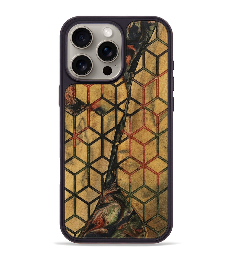 iPhone 16 Pro Max Wood Phone Case - Cybil (Pattern, 738727)