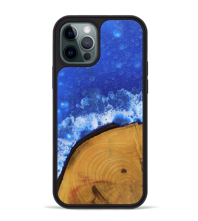 iPhone 12 Pro Max Wood Phone Case - Demetri (Coastal, 738735)