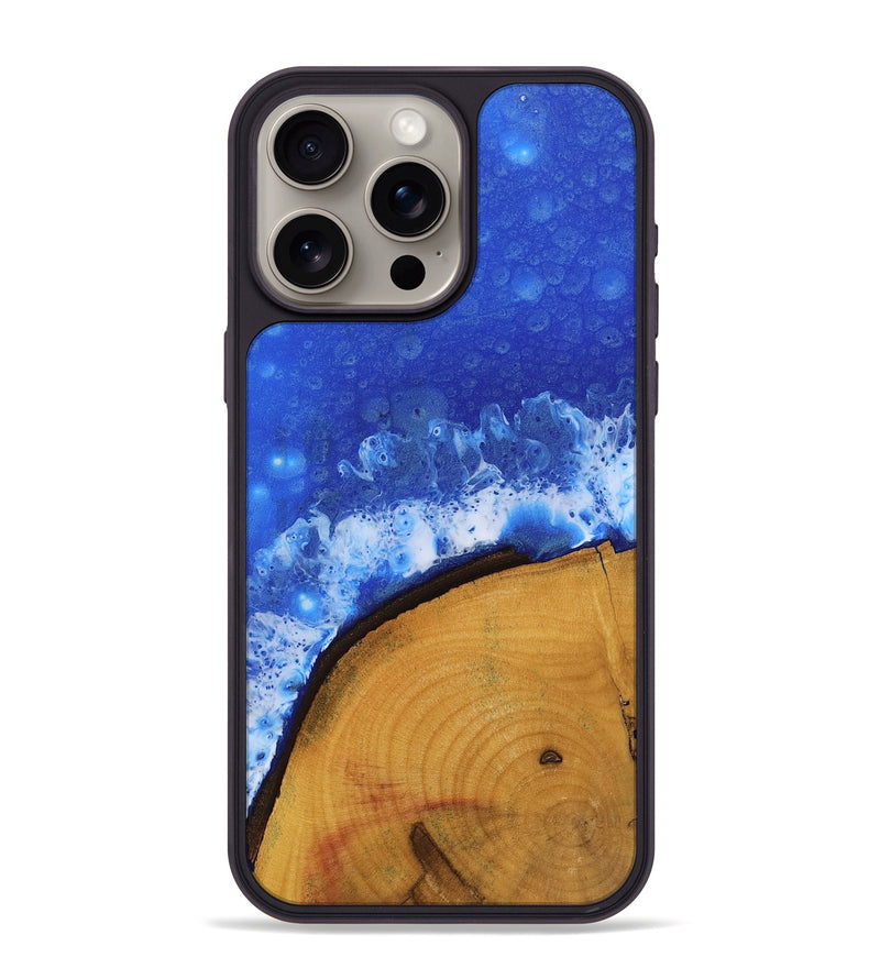 iPhone 15 Pro Max Wood Phone Case - Demetri (Coastal, 738735)