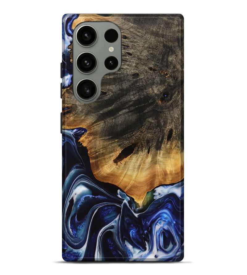 Galaxy S23 Ultra Wood Live Edge Phone Case - Sacto (Blue, 738781)