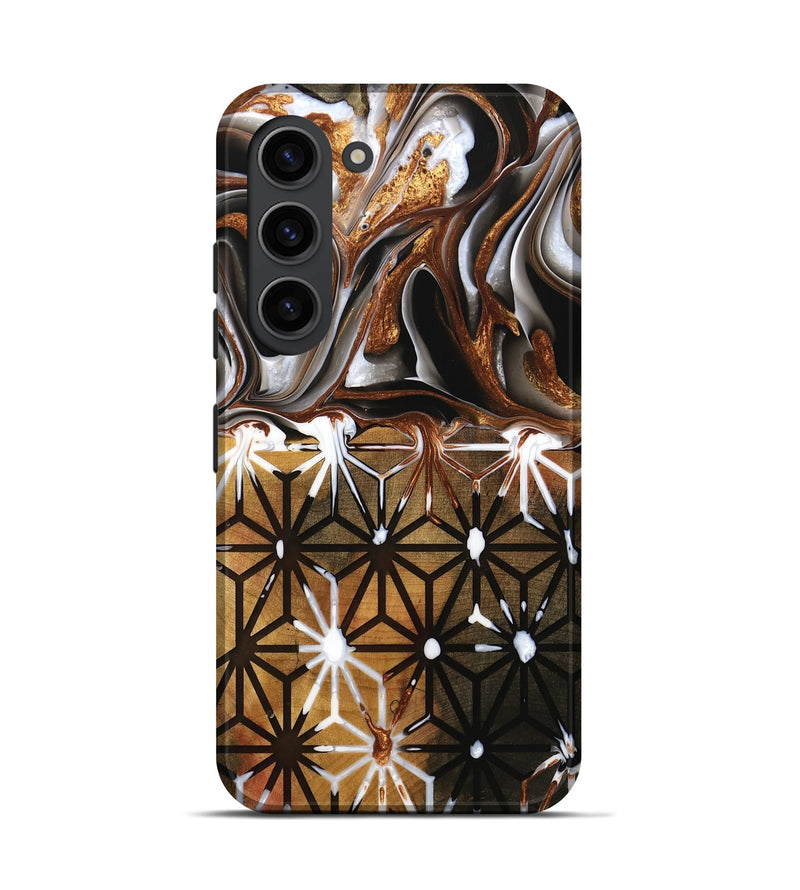 Galaxy S23 Wood Live Edge Phone Case - Renard (Pattern, 738814)