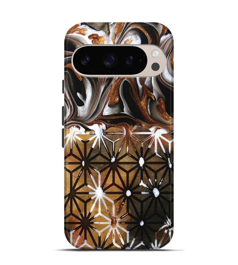 Pixel 9 Pro Wood Live Edge Phone Case - Renard (Pattern, 738814)