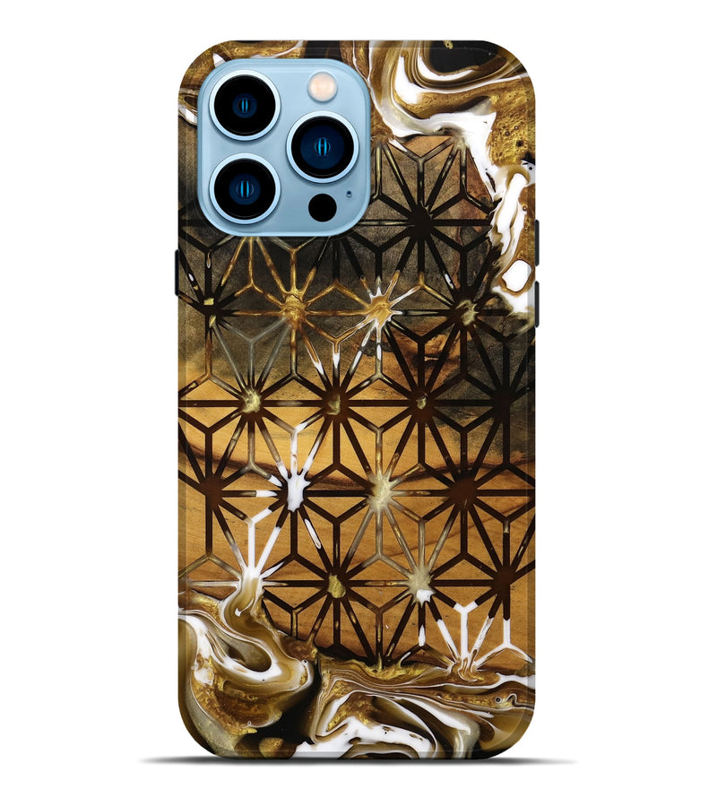 iPhone 14 Pro Max Wood Live Edge Phone Case - Darrol (Pattern, 738825)