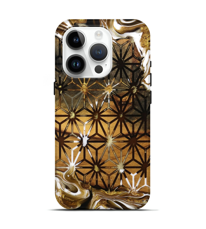 iPhone 15 Pro Wood Live Edge Phone Case - Darrol (Pattern, 738825)