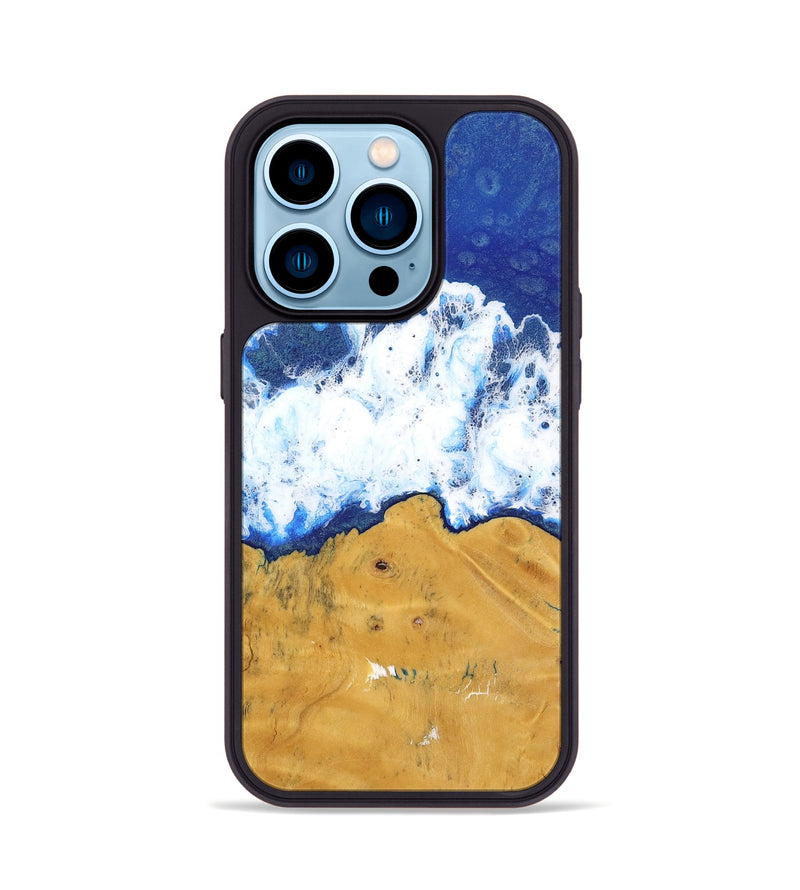 iPhone 14 Pro Wood Phone Case - Joice (Coastal, 738858)