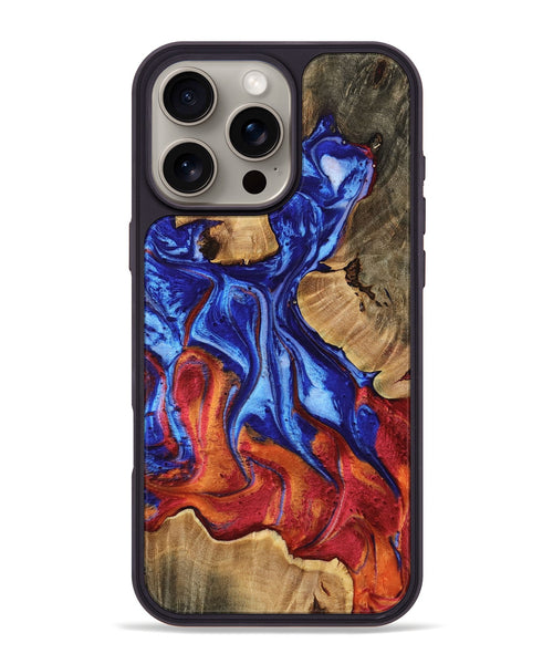 iPhone 16 Pro Max Wood Phone Case - Wright (Fire & Ice, 738893)