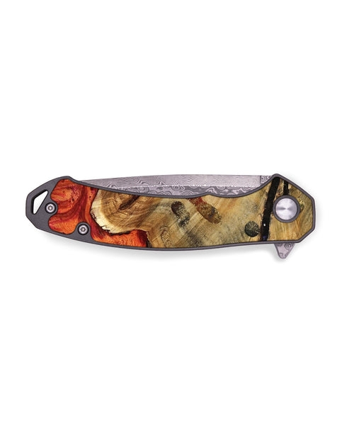 EDC Wood Pocket Knife - Roch (Fire & Ice, 738899)