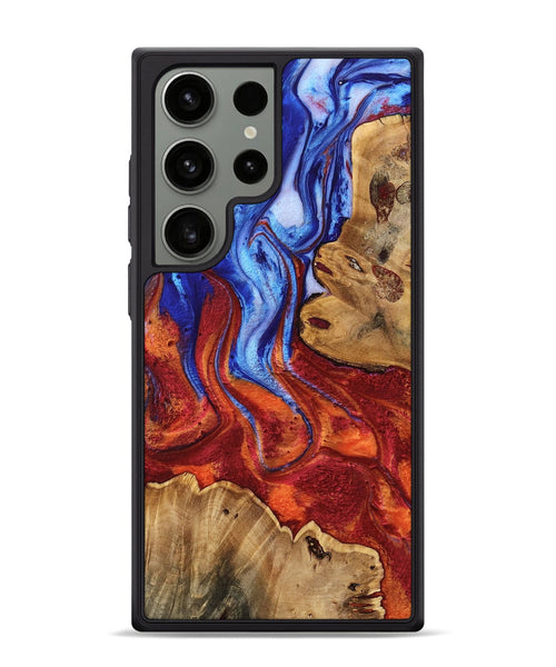 Galaxy S24 Ultra Wood Phone Case - Arvo (Fire & Ice, 738905)