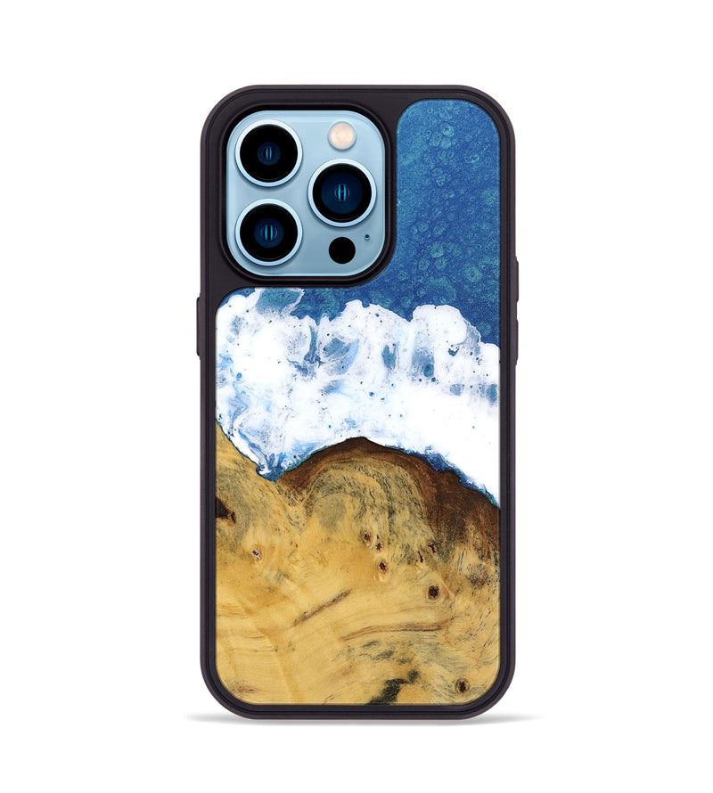 iPhone 14 Pro Wood Phone Case - Trenten (Coastal, 738930)