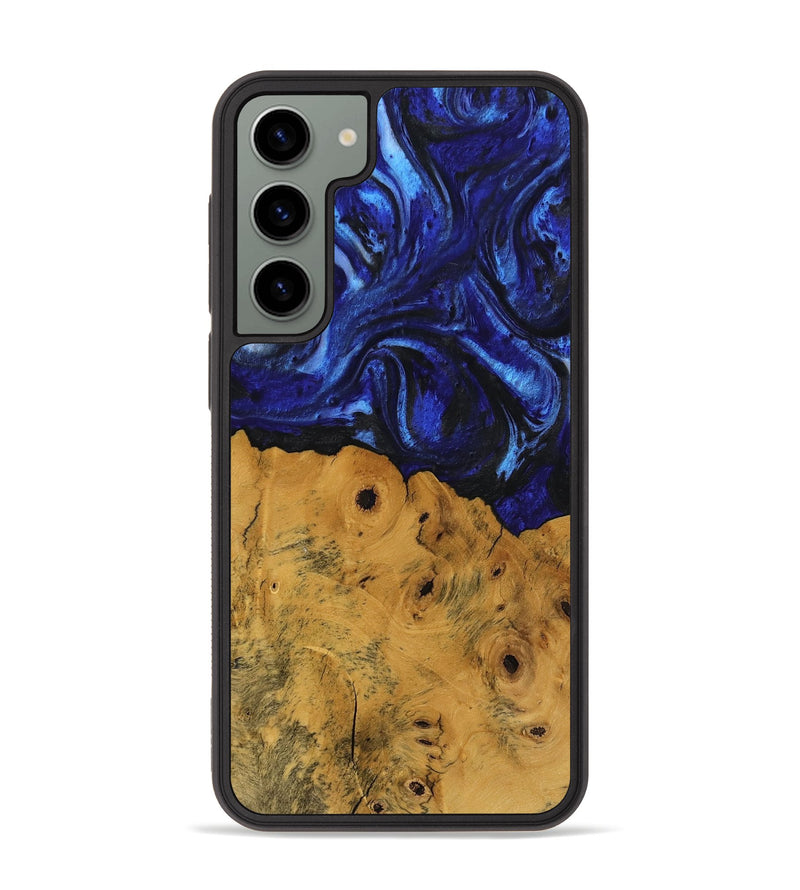 Galaxy S23 Plus Wood Phone Case - Danyel (Blue, 738941)