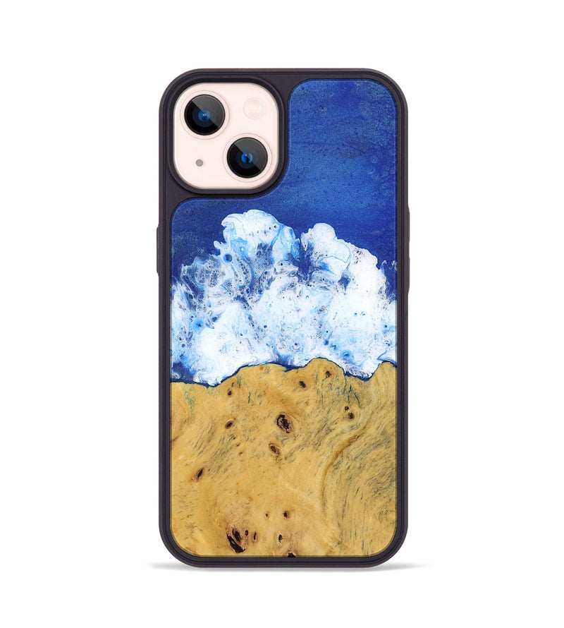 iPhone 14 Wood Phone Case - Trey (Coastal, 738952)