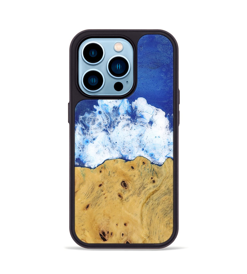 iPhone 14 Pro Wood Phone Case - Trey (Coastal, 738952)