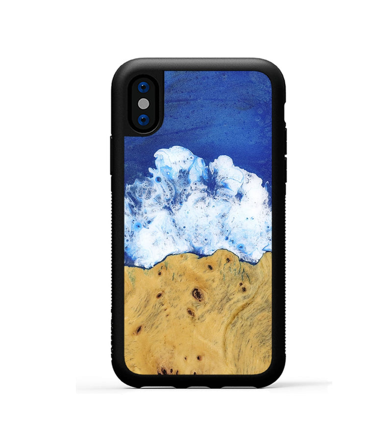 iPhone Xs Wood Phone Case - Trey (Coastal, 738952)