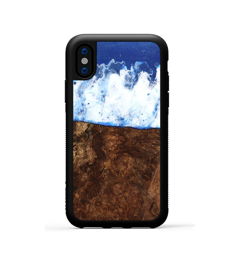 iPhone Xs Wood Phone Case - Cissy (Coastal, 738953)