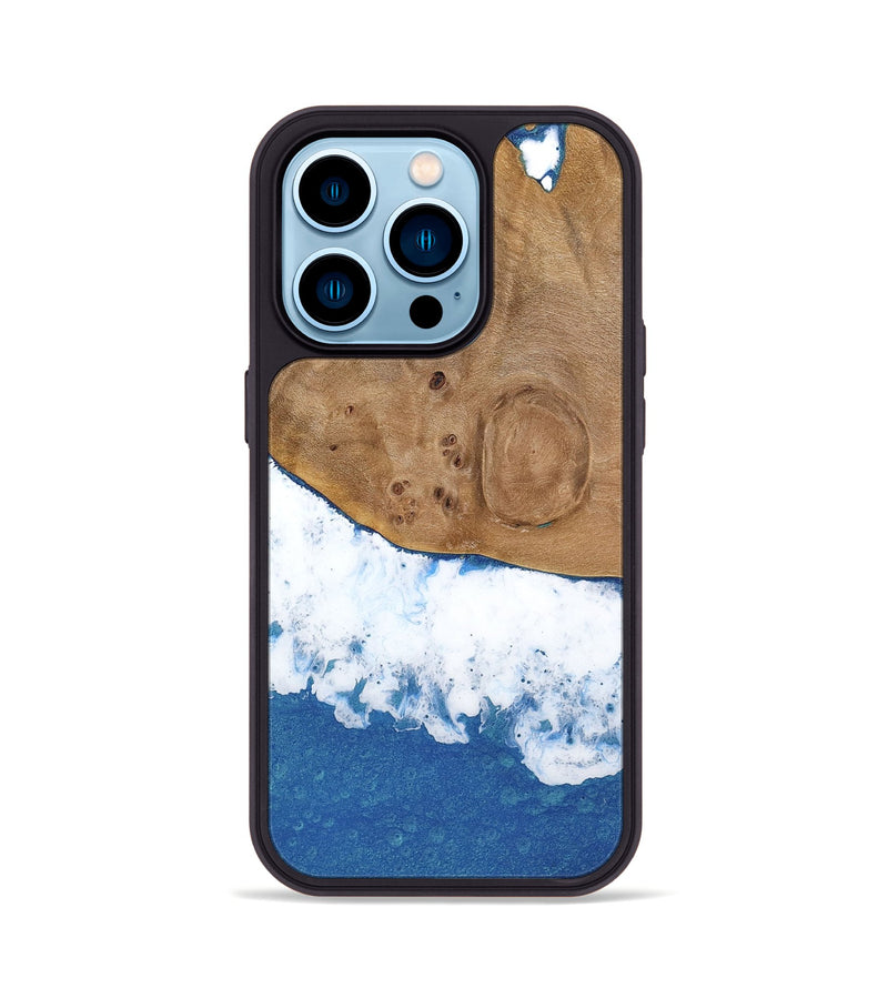 iPhone 14 Pro Wood Phone Case - Melvina (Coastal, 738997)