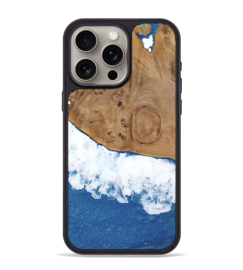 iPhone 15 Pro Max Wood Phone Case - Melvina (Coastal, 738997)