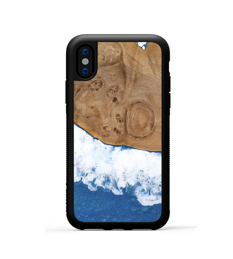 iPhone Xs Wood Phone Case - Melvina (Coastal, 738997)