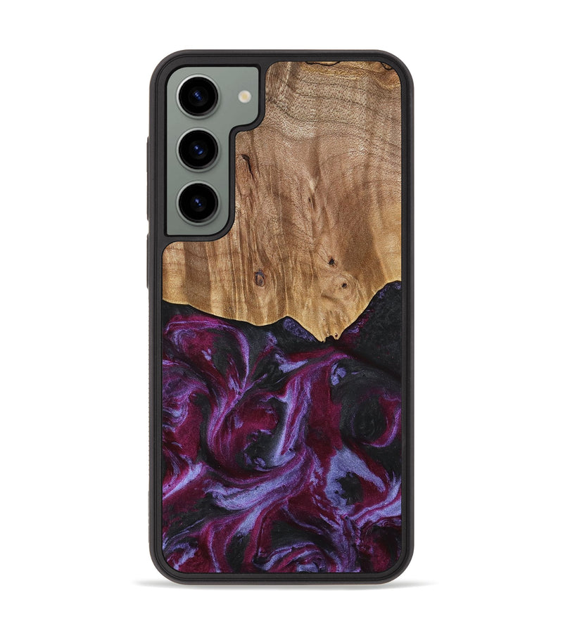 Galaxy S23 Plus Wood Phone Case - Marlena (Purple, 739107)