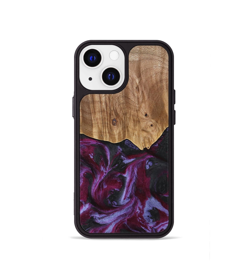 iPhone 13 mini Wood Phone Case - Marlena (Purple, 739107)