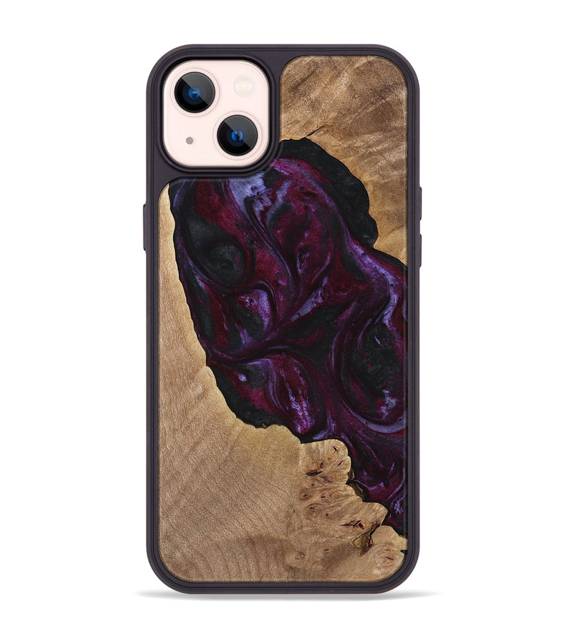 iPhone 14 Plus Wood Phone Case - Guthrie (Purple, 739113)