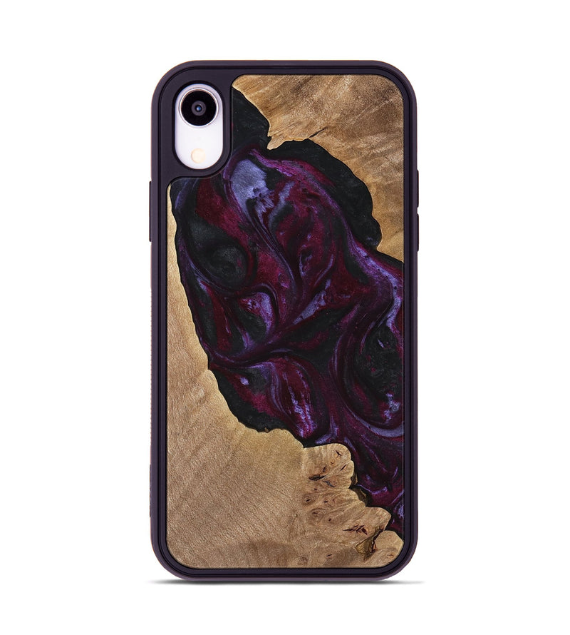 iPhone Xr Wood Phone Case - Guthrie (Purple, 739113)