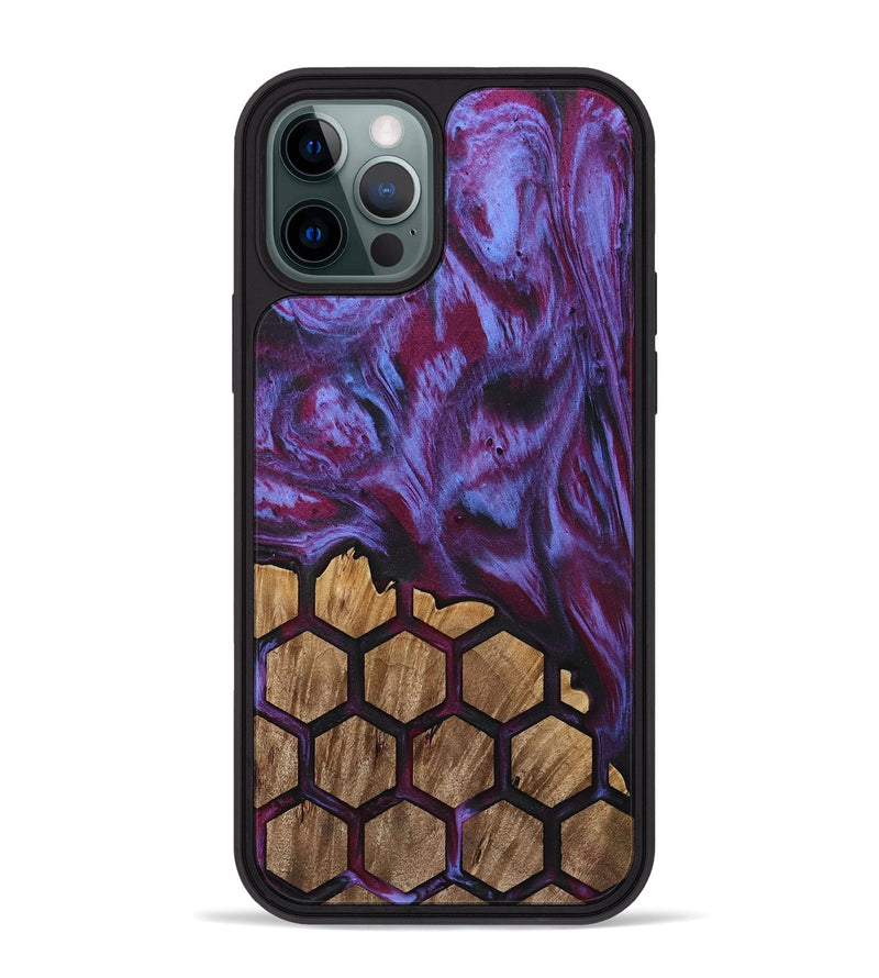 iPhone 12 Pro Max Wood Phone Case - Harland (Pattern, 739114)