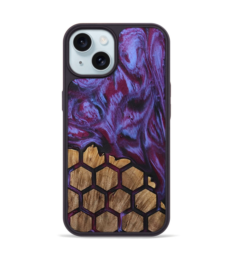 iPhone 15 Wood Phone Case - Harland (Pattern, 739114)