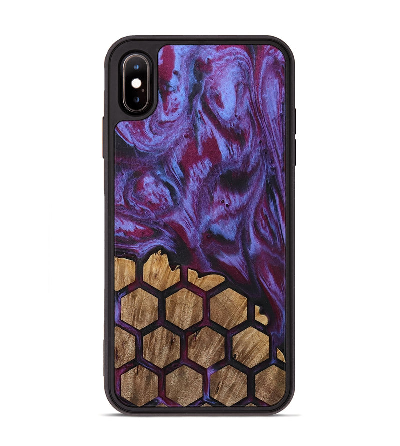 iPhone Xs Max Wood Phone Case - Harland (Pattern, 739114)