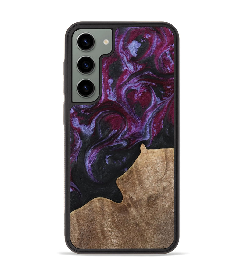 Galaxy S23 Plus Wood Phone Case - Shirlee (Purple, 739128)